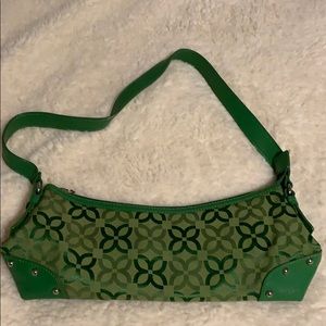 Green relic purse